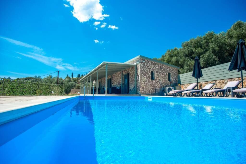 Villa Afrato Calma In Trapezaki-Private Pool -2 Br Trapezaki  Exterior foto