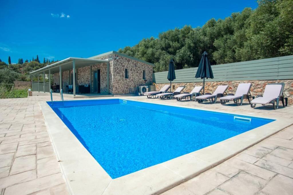 Villa Afrato Calma In Trapezaki-Private Pool -2 Br Trapezaki  Exterior foto
